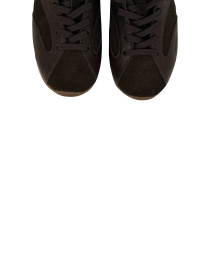 Кросівки коричневі з натурального спилку-замші та шкіри модель 2018_1 Кросівки коричневі з натурального спилку-замші та шкіри модель 2018_1 Фото