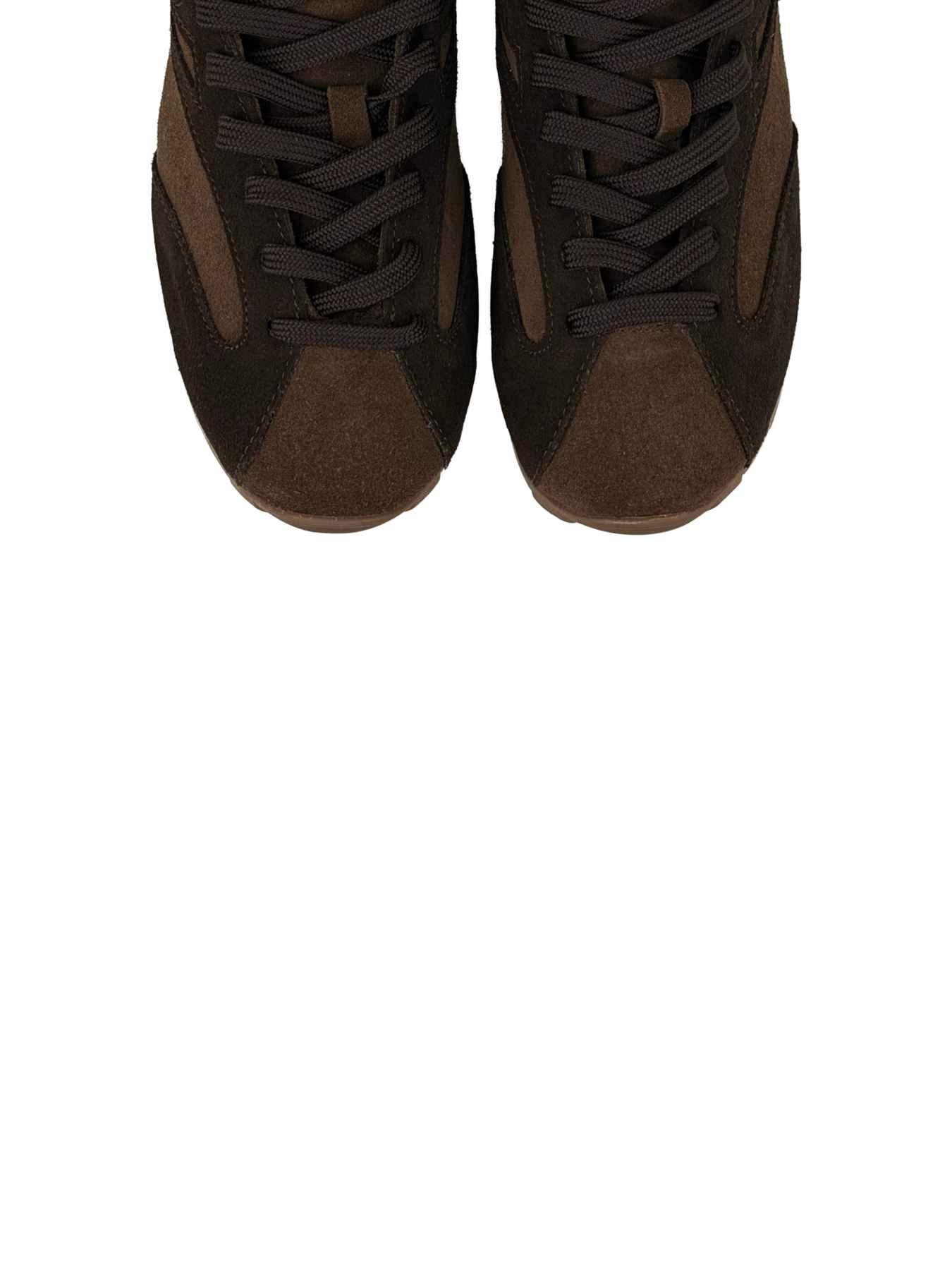 Кросівки світло-коричневі з натурального спилку-замші модель 2018_3 Фото