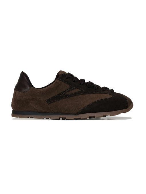 Кросівки світло-коричневі з натурального спилку-замші модель 2018_3 Фото