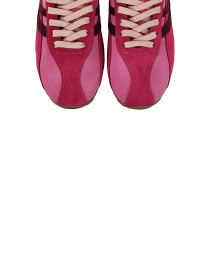 Кросівки рожеві з натурального спилку-замші модель 2026_4 Кросівки рожеві з натурального спилку-замші модель 2026_4 Фото