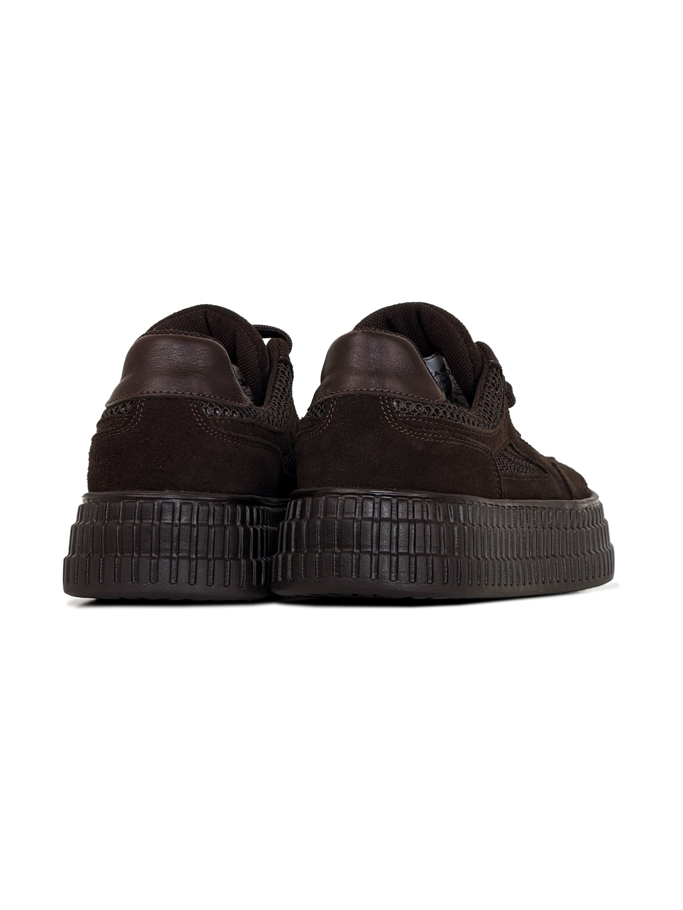 Кросівки коричневі з натурального спилку-замші та нейлонової сітки модель 2034_1 Кросівки коричневі з натурального спилку-замші та нейлонової сітки модель 2034_1 Фото