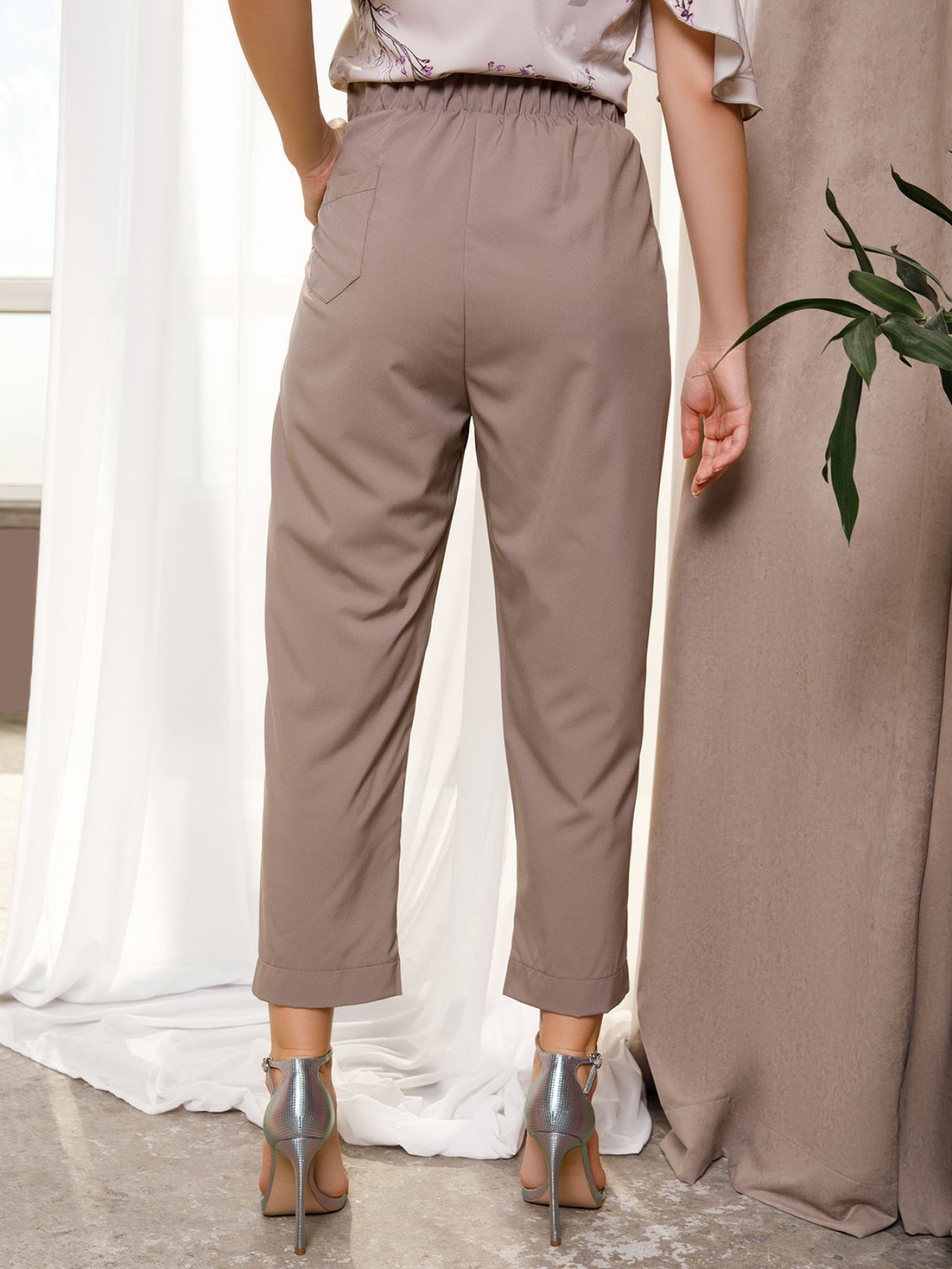 Брюки повседневные ISSA Plus модель 11600_grey Фото