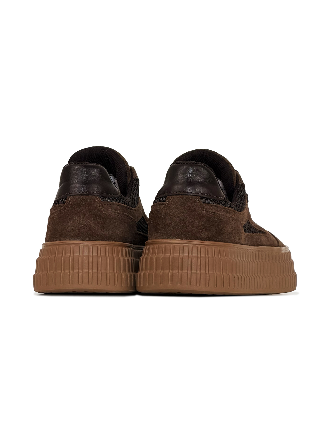 Кросівки світло-коричневі з натурального спилку-замші та нейлонової сітки модель 2034_5 Кросівки світло-коричневі з натурального спилку-замші та нейлонової сітки модель 2034_5 Фото