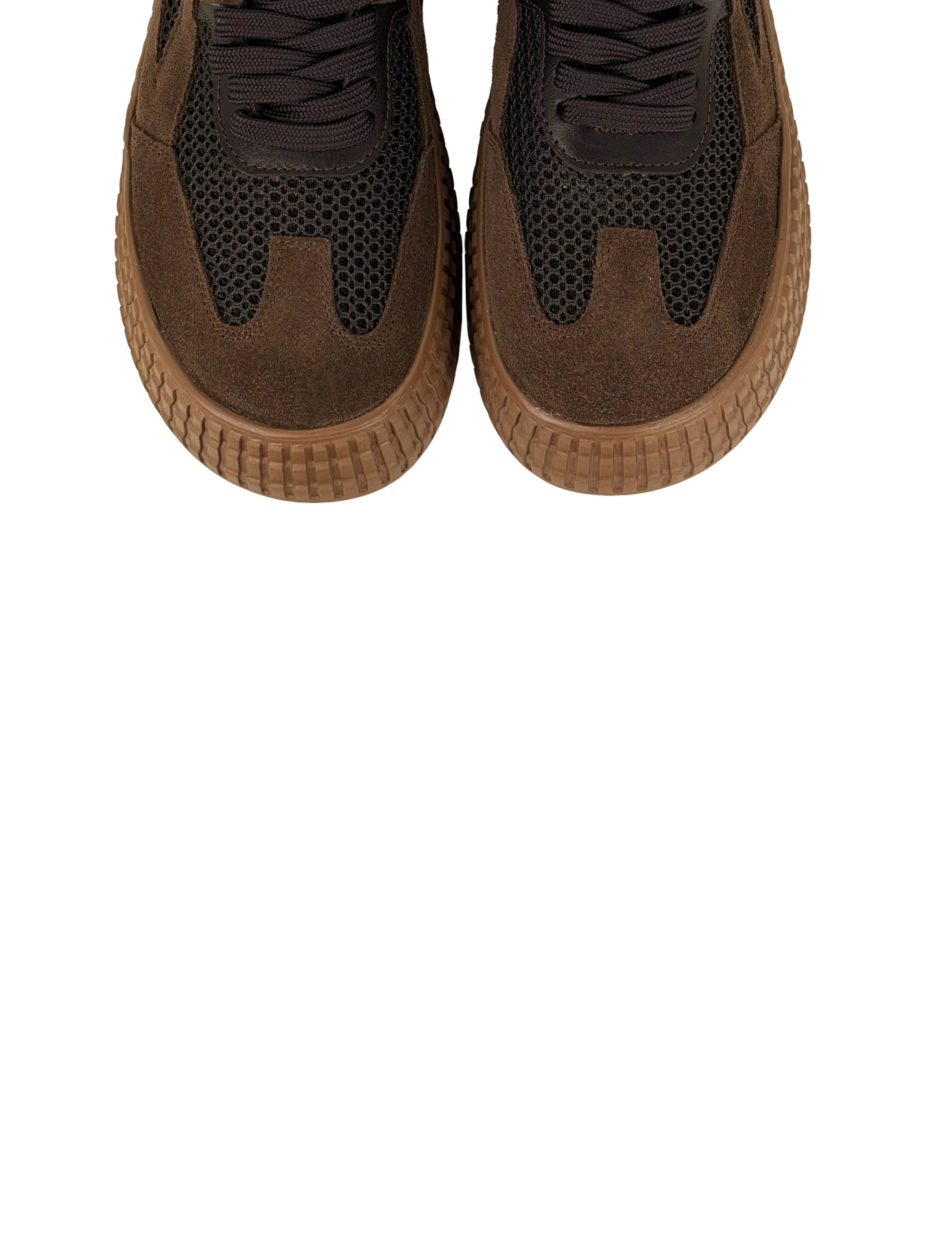 Кросівки світло-коричневі з натурального спилку-замші та нейлонової сітки модель 2034_5 Кросівки світло-коричневі з натурального спилку-замші та нейлонової сітки модель 2034_5 Фото