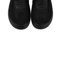 Кросівки чорні з натурального спилку-замші та нейлонової сітки модель 2034_6 Кросівки чорні з натурального спилку-замші та нейлонової сітки модель 2034_6 Фото