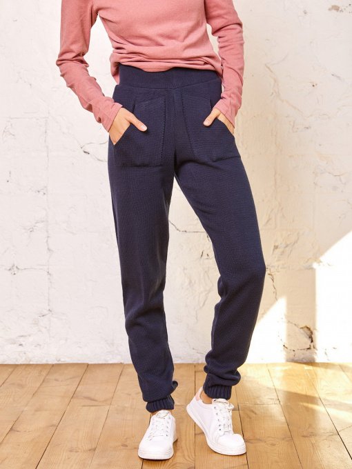 Джоггеры ISSA Plus модель WN20-187_blue Фото