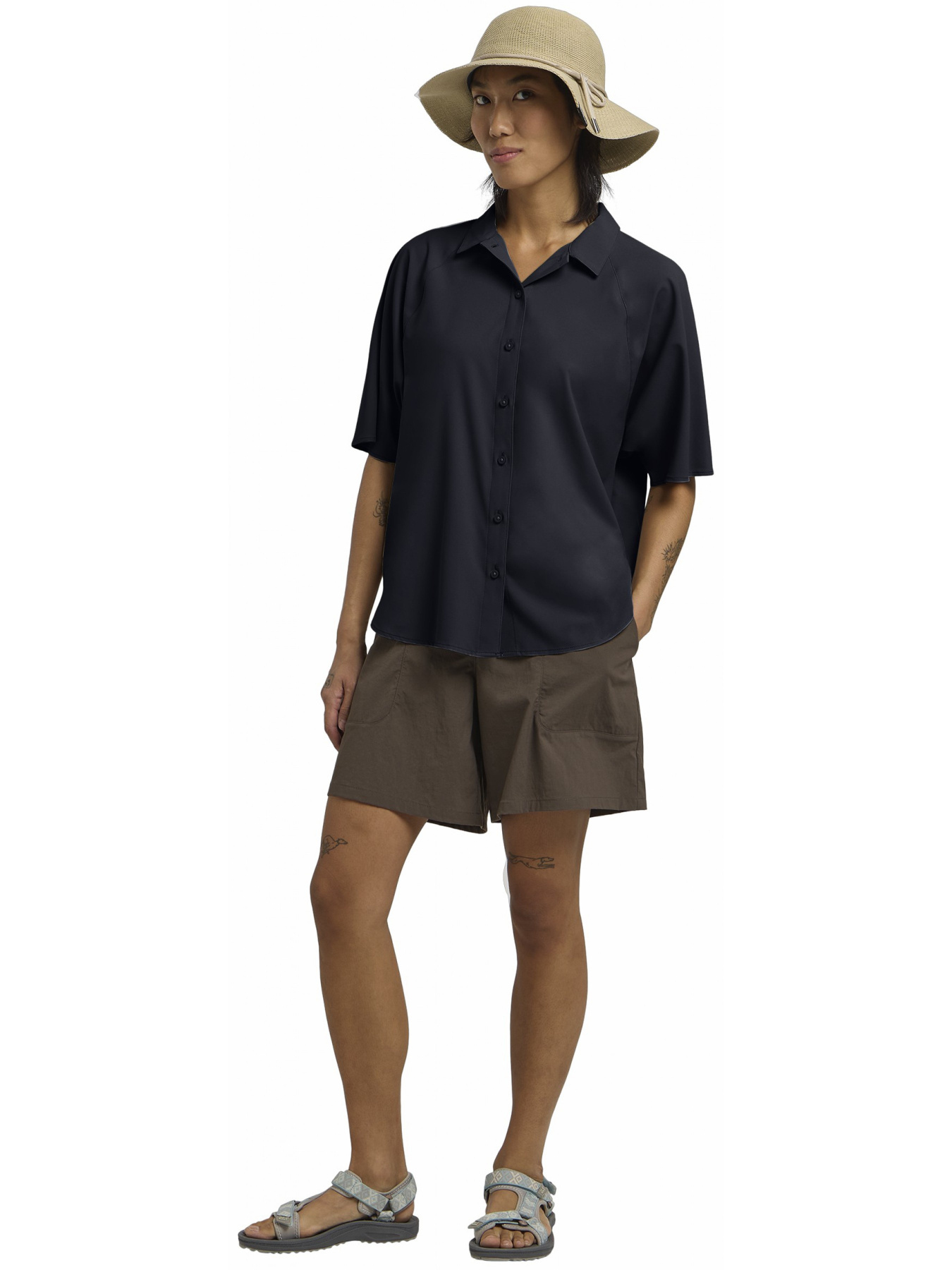 Блуза SIERRA QUEST SS SHIRT W модель A63878_C0413 Фото