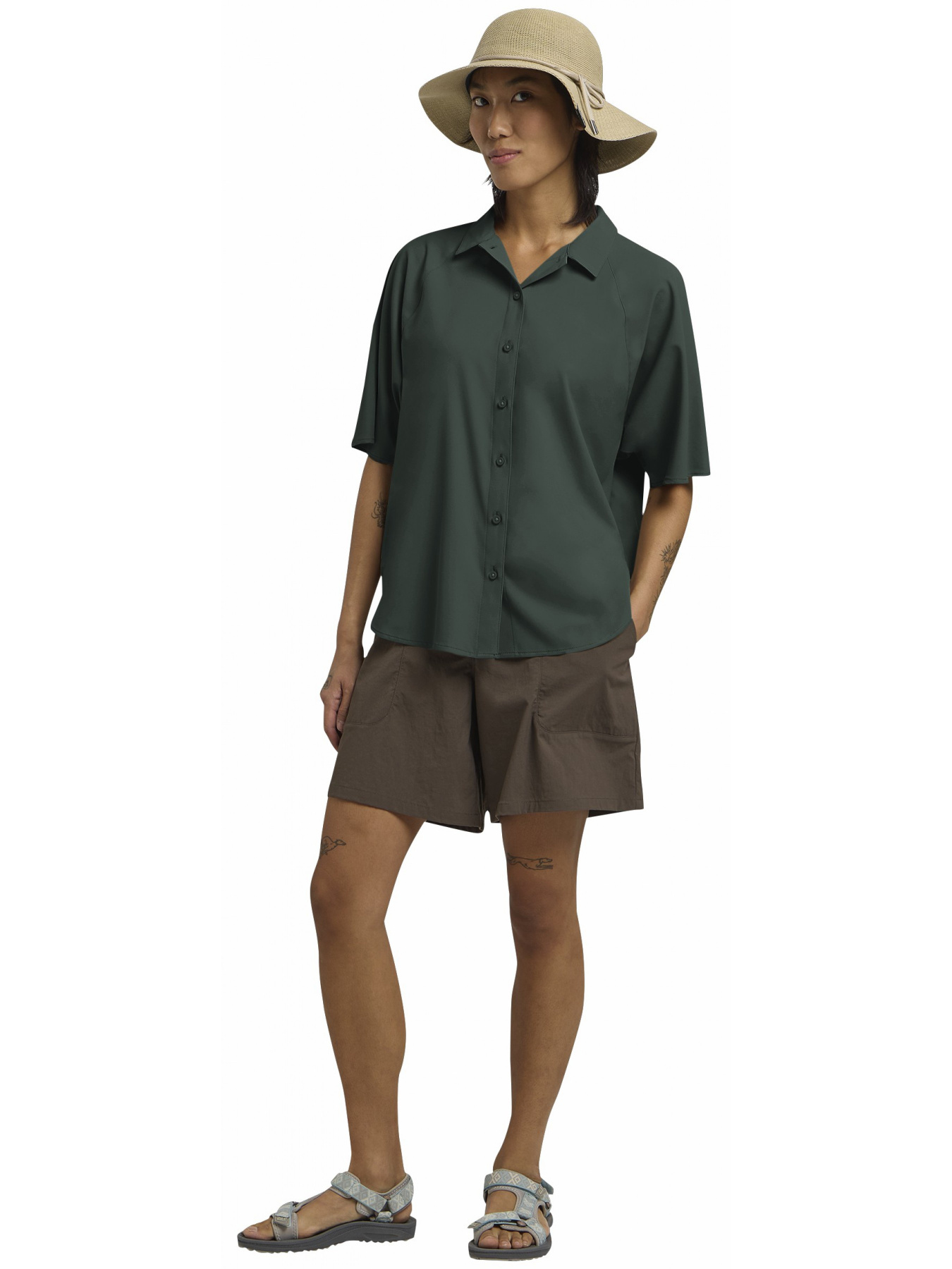 Блуза SIERRA QUEST SS SHIRT W модель A63878_E0271 Блуза SIERRA QUEST SS SHIRT W модель A63878_E0271 Фото