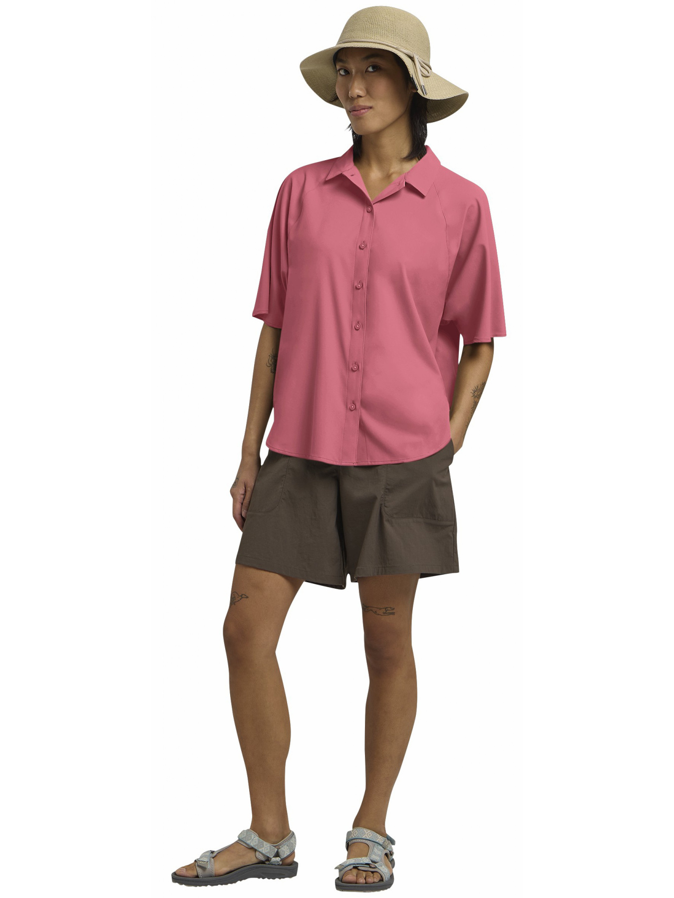 Блуза SIERRA QUEST SS SHIRT W модель A63878_H0111 Фото