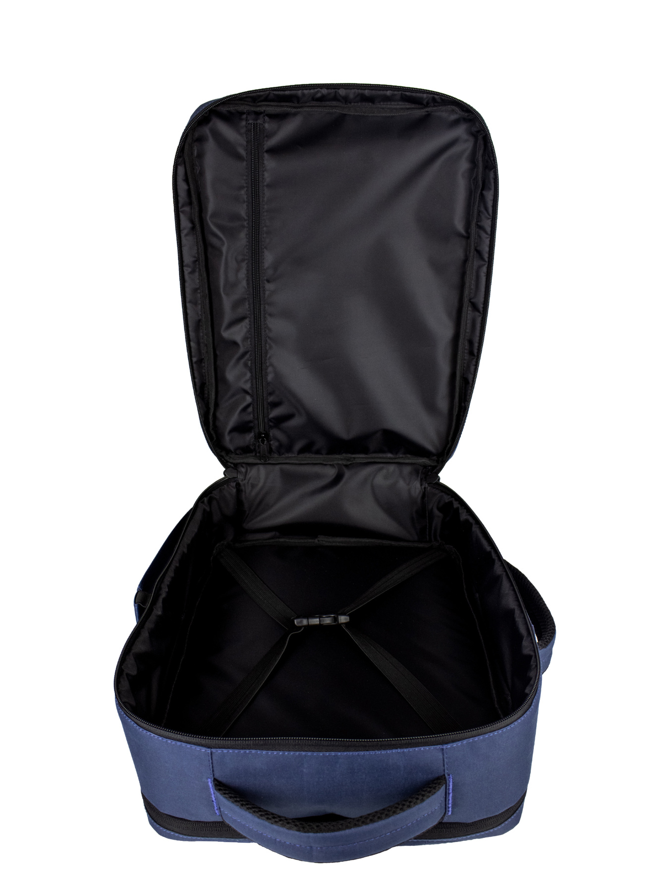 Рюкзак дорожный для ручной клади Aero Темно-синий модель 16809 Рюкзак дорожный для ручной клади Aero Темно-синий модель 16809 Фото