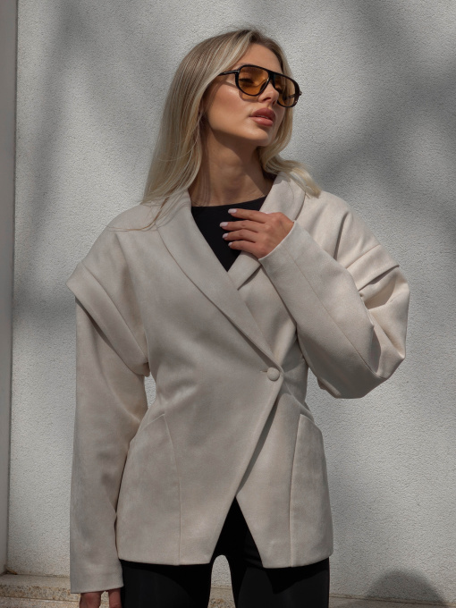 Пиджак Кай айвори модель Kay_ivori Фото