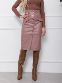 Юбка миди ISSA Plus модель SA-106_beige Фото