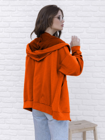 Кофта ISSA Plus модель 12145_terracotta Фото