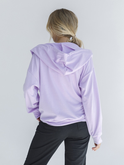 Кофта спортивна ISSA Plus модель 12145_lilac — фото - INTERTOP