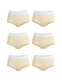 Комплект жіночих трусів-шортиків 6 шт Носи Своє  Бежевий (8395-036-pak6) модель 8395-036-pak6-vanlx Фото