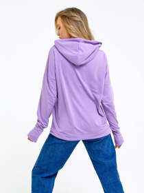 Худи ISSA Plus модель 11286_сиреневый Фото