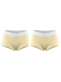 Комплект жіночих трусів-шортиків 2 шт Носи Своє Бежевий (8395-036-pak2) модель 8395-036-pak2-vanlx Фото