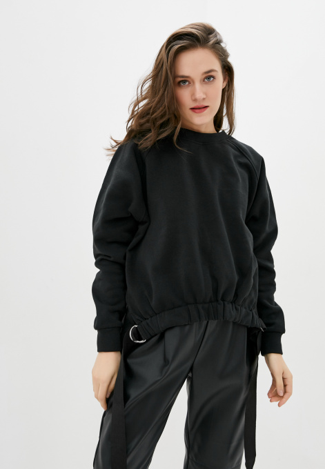 Світшот ISSA Plus модель 12292_черный Фото