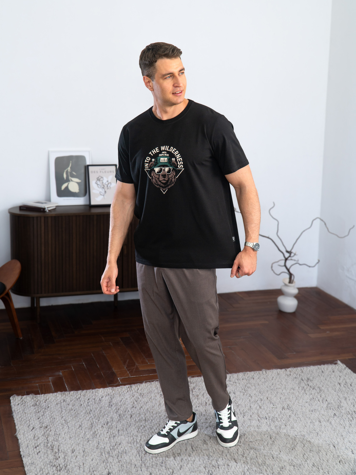 Футболки і поло TeamV модель 7172-3-BR Фото