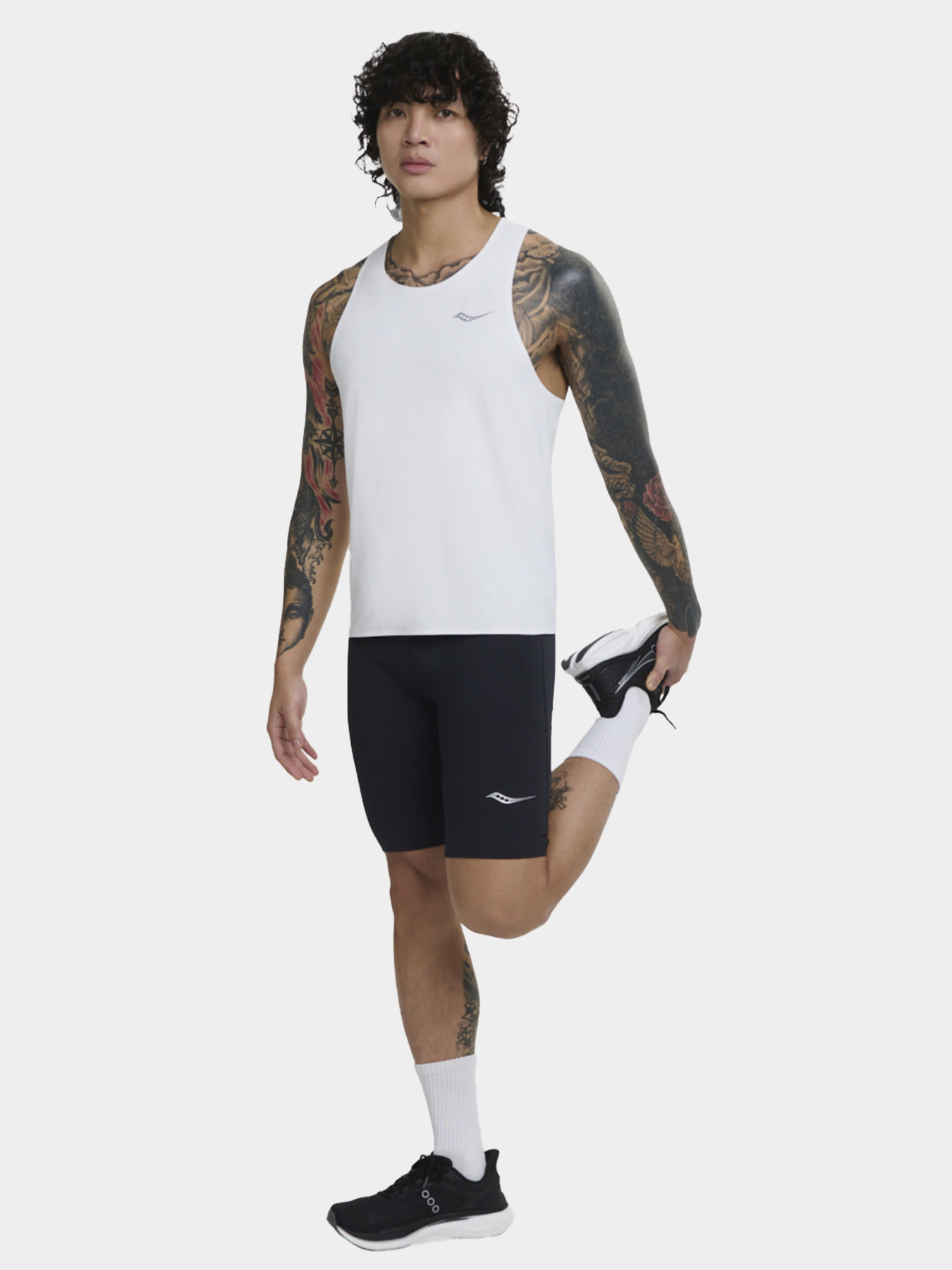 Шорты Saucony модель SAM800384-BKSW Фото