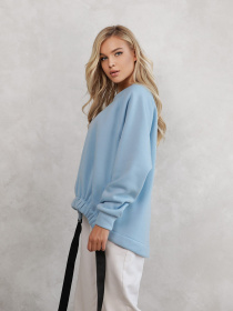 Світшот ISSA Plus модель 12292_blue Фото