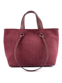 Сумка женская вместительная шоппер из натуральной замши модель CH-018BO-Y-VP Фото