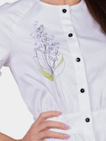 Платье миди Едельвіка модель 125-21-00white Фото