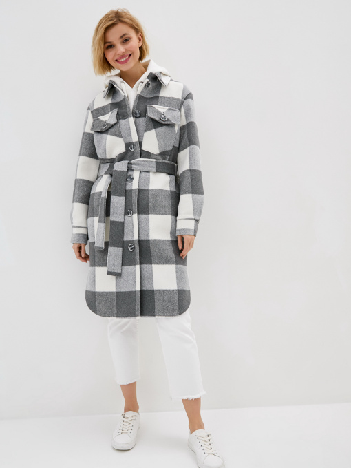 Пальто и плащи Danna модель 1701GR Фото