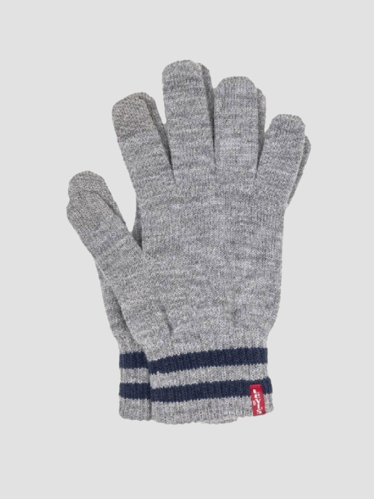 Levi's Рукавички (222283-798.254) Унісекс колір - Сірий матеріал - Акрил Levi's - купити в Україні