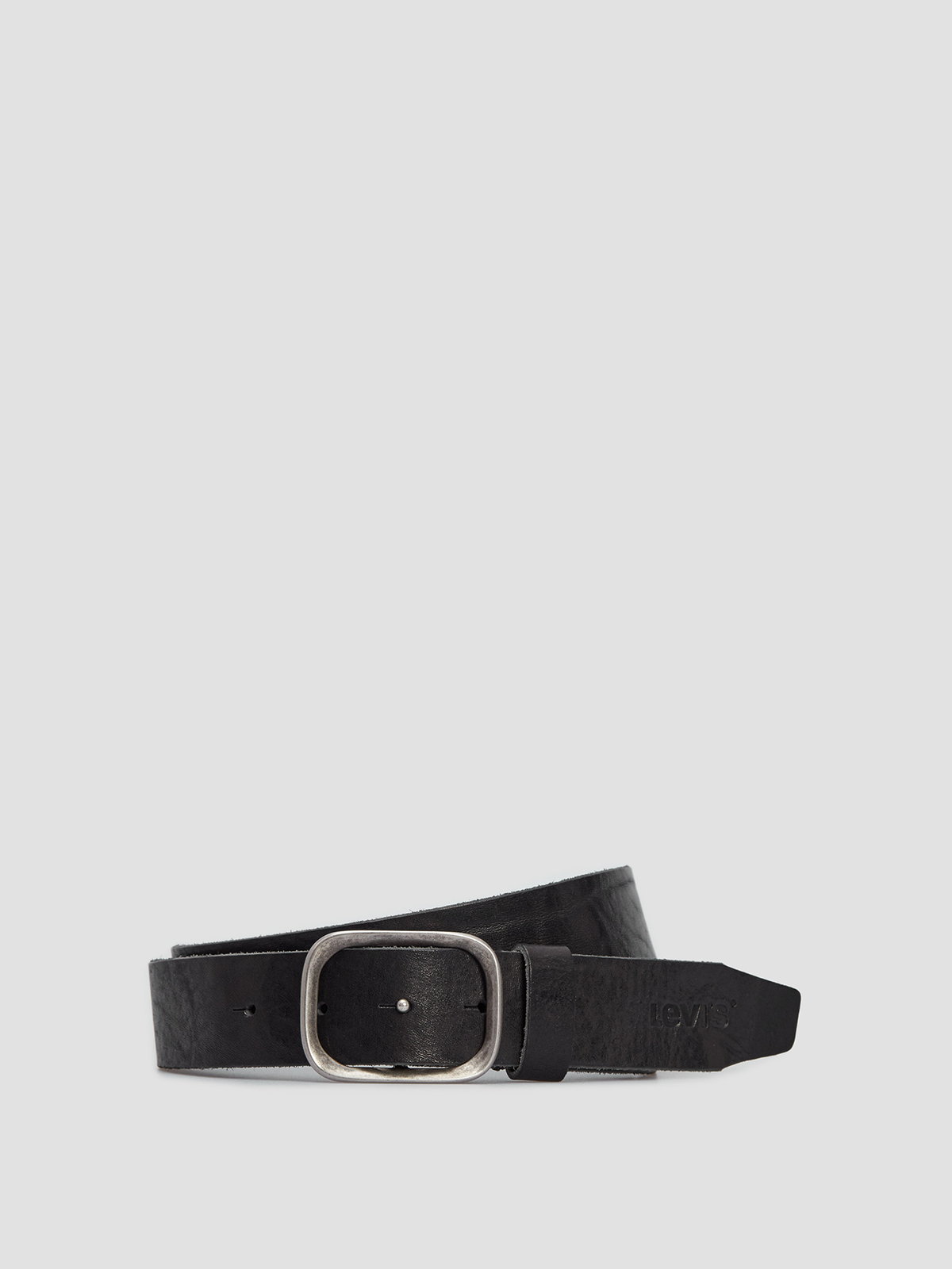 Levi's Ремінь (234353-4.59) Чоловіче колір - Чорний матеріал - Шкіра Levi's - купити в Україні
