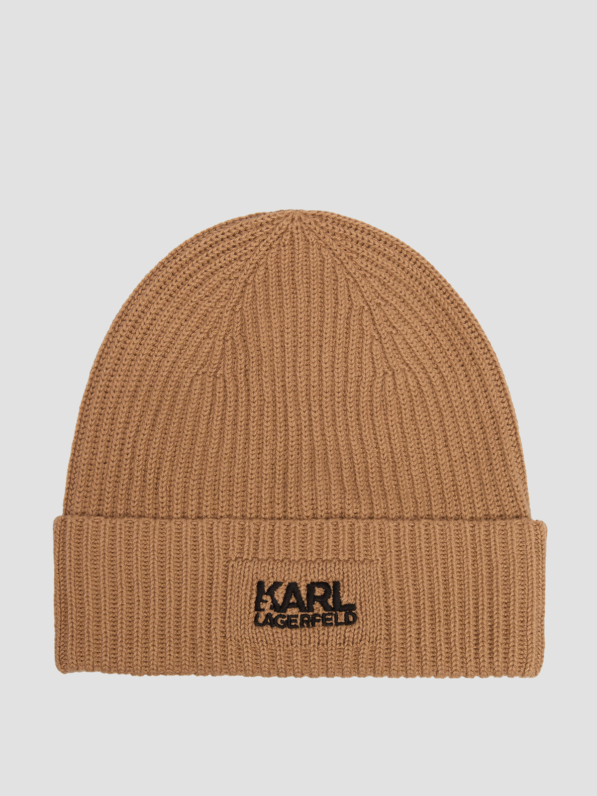Karl Lagerfeld Шапка (554305.805601-430) Чоловіче колір - Бежевий матеріал - Вовна Karl Lagerfeld - купити в Україні