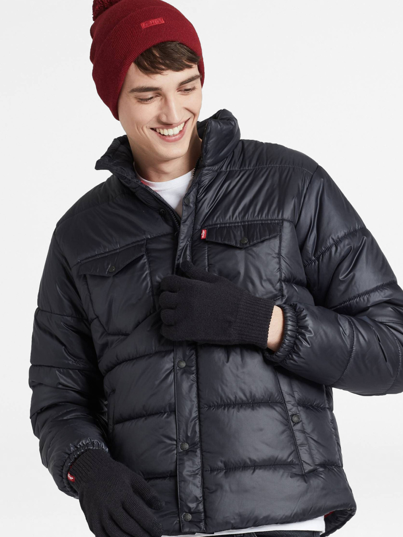 Перчатки и варежки Levi's модель 77138;0857 Фото