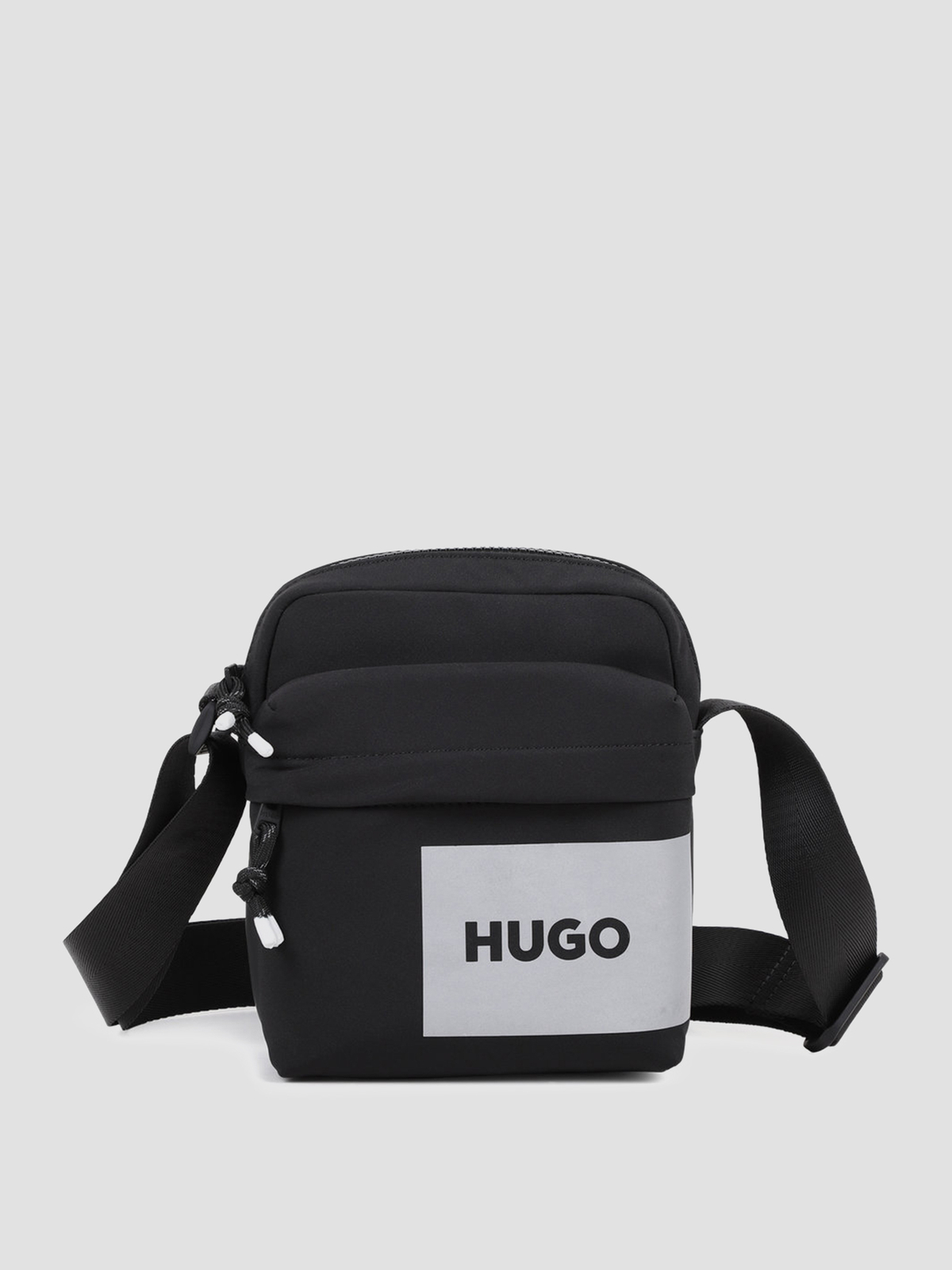 HUGO Kids Крос-боді (G01178-09B) Для хлопчиків колір - Чорний матеріал - Поліестер