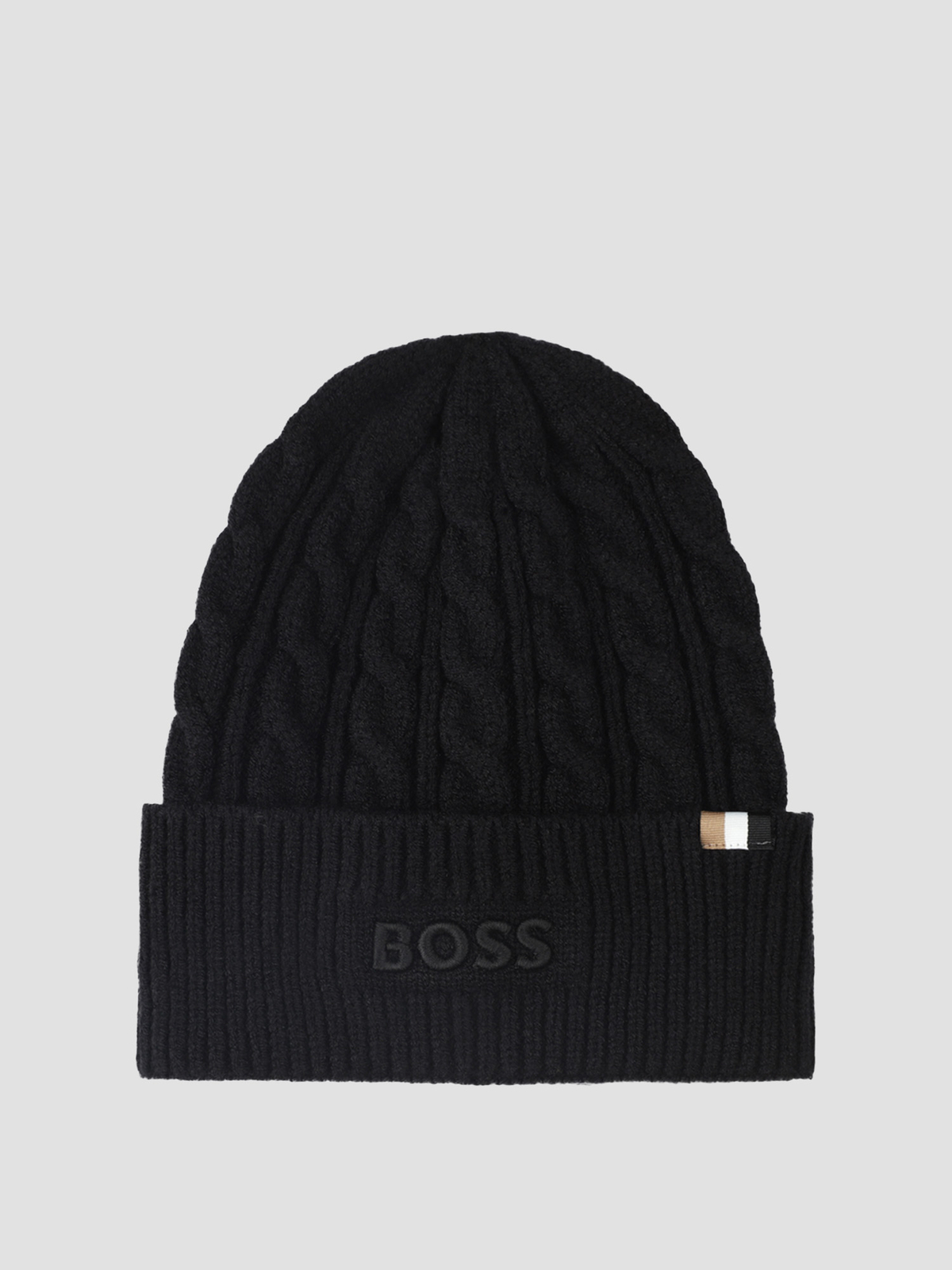 BOSS Kids Шапка (J52624-09B) Для хлопчиків колір - Чорний матеріал - Віскоза BOSS Kids - купити в Україні