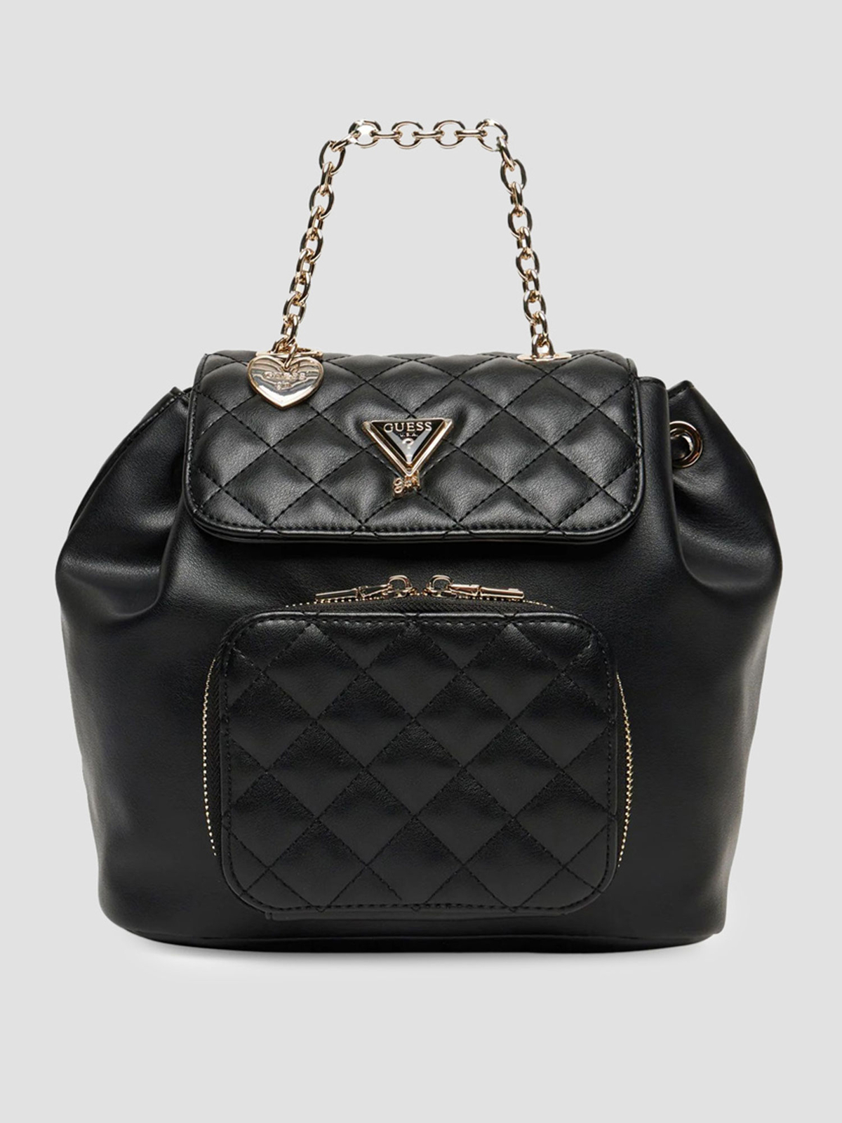 GUESS Kids Повсякденний рюкзак (J5YZ04.WGT10-JBLK) Для дівчаток колір - Чорний матеріал - Поліуретан GUESS Kids - купити в Україні