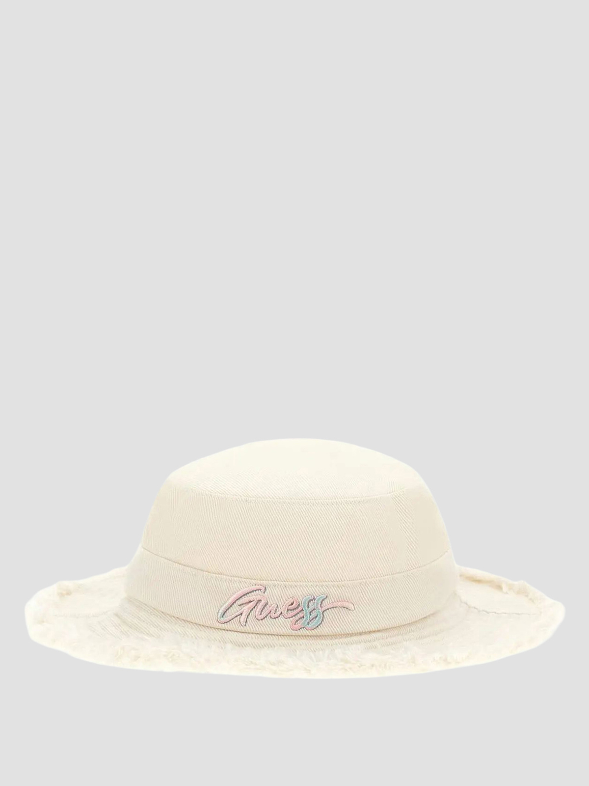 GUESS Kids Капелюх (J6GZ21.WO740-G012) Для дівчаток колір - Білий матеріал - Бавовна GUESS Kids - купити в Україні