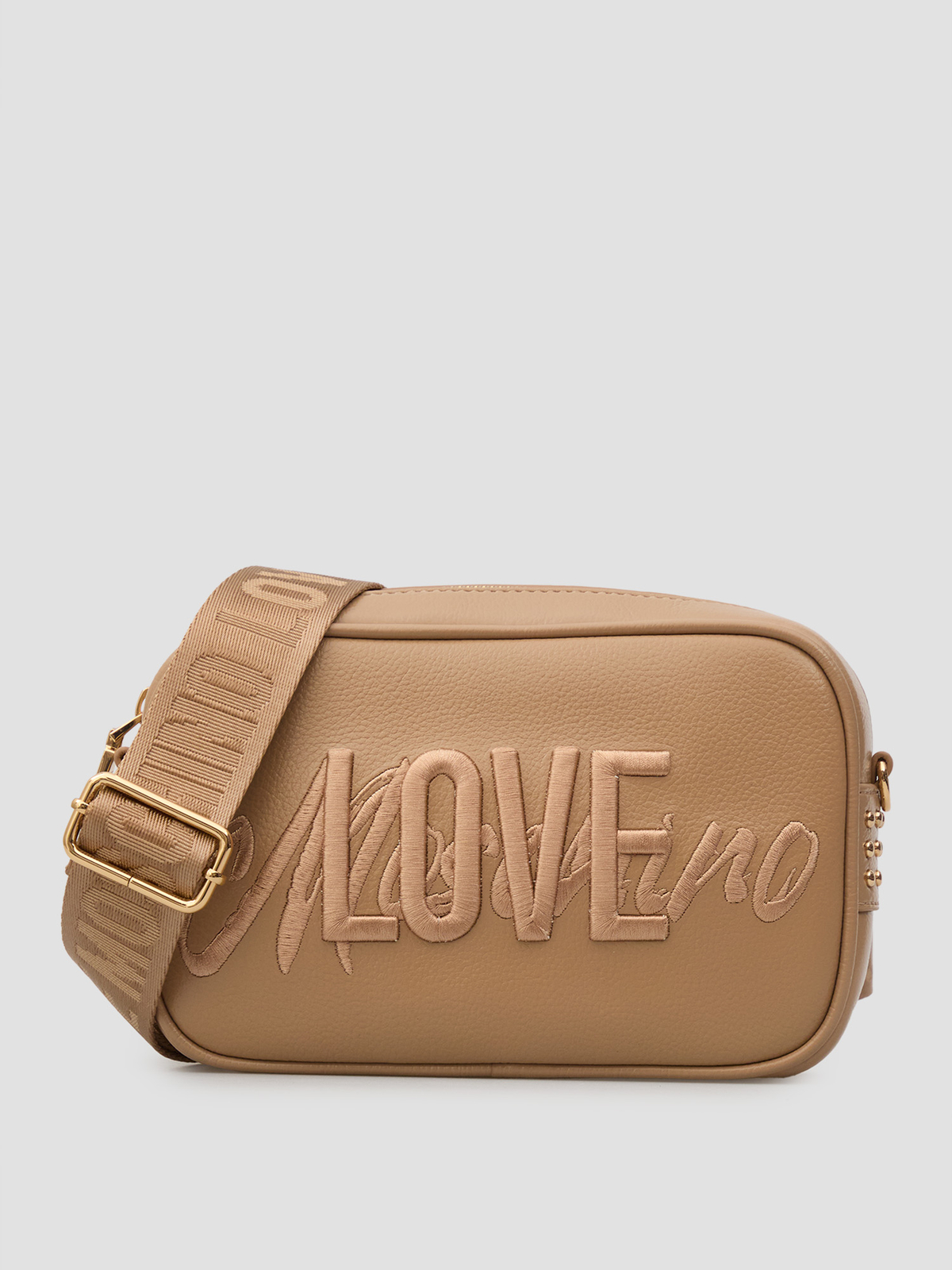 Moschino Крос-боді (JC4329PP0N.K11-10A) Жіноче колір - Бежевий матеріал - Поліуретан Moschino - купити в Україні