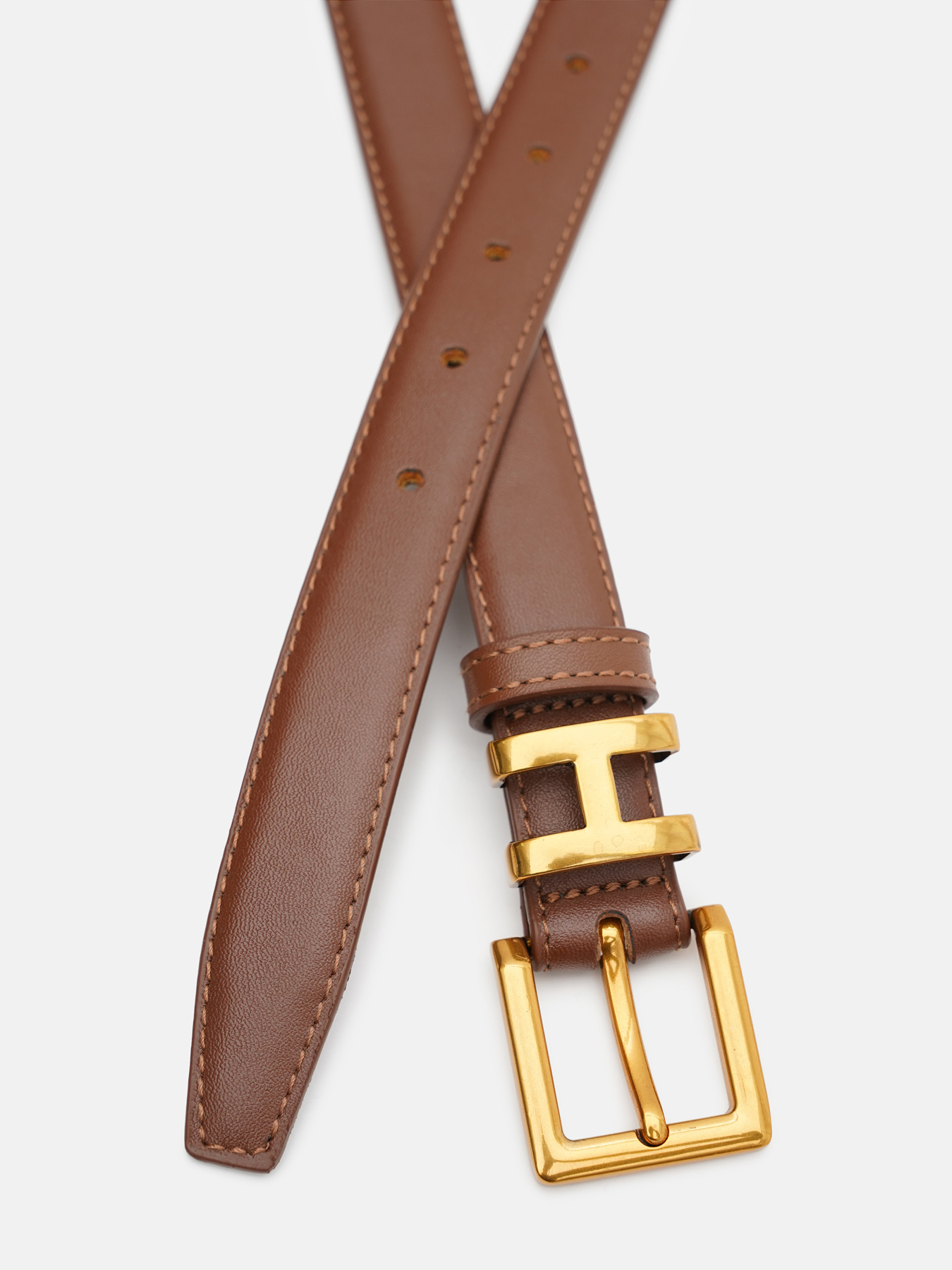 Ремни Borsa Leather модель 1FB9368-2br-brown Фото