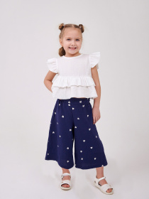 Брюки SMIL модель smil_115704-1-risunok-serdecki-na-sinem Фото