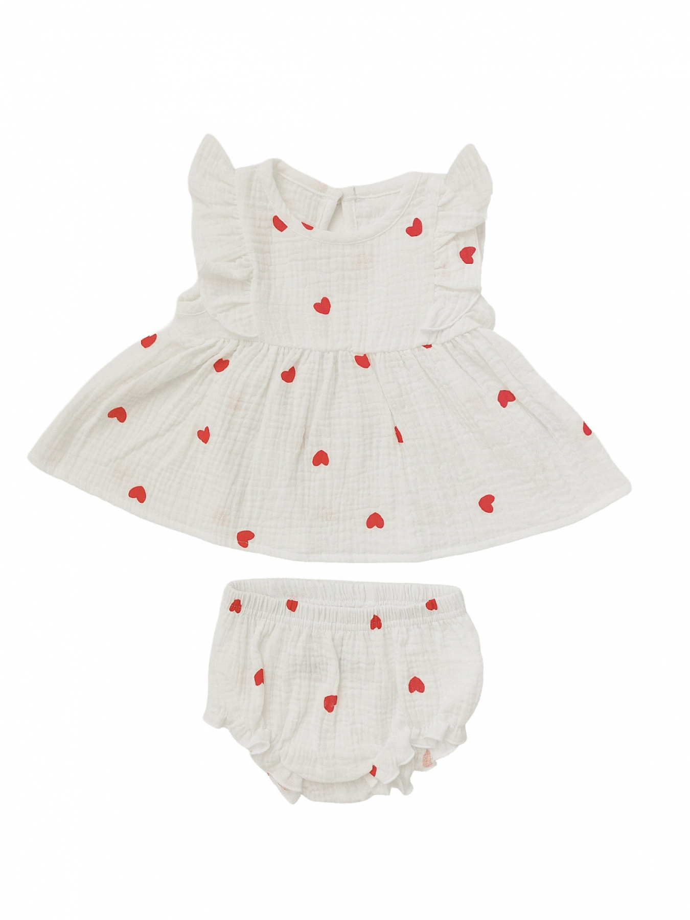 Одежда для младенцев SMIL модель smil_113333-1-risunok-krasnye-serdecki Фото