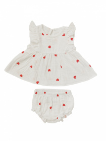 Одежда для младенцев SMIL модель smil_113333-1-risunok-krasnye-serdecki Фото