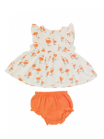 Одежда для младенцев SMIL модель smil_113333-1-risunok-flamingo Фото