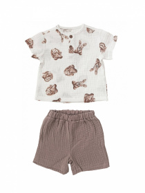 Одежда для младенцев SMIL модель smil_113342-1-risunok-zajcy Фото