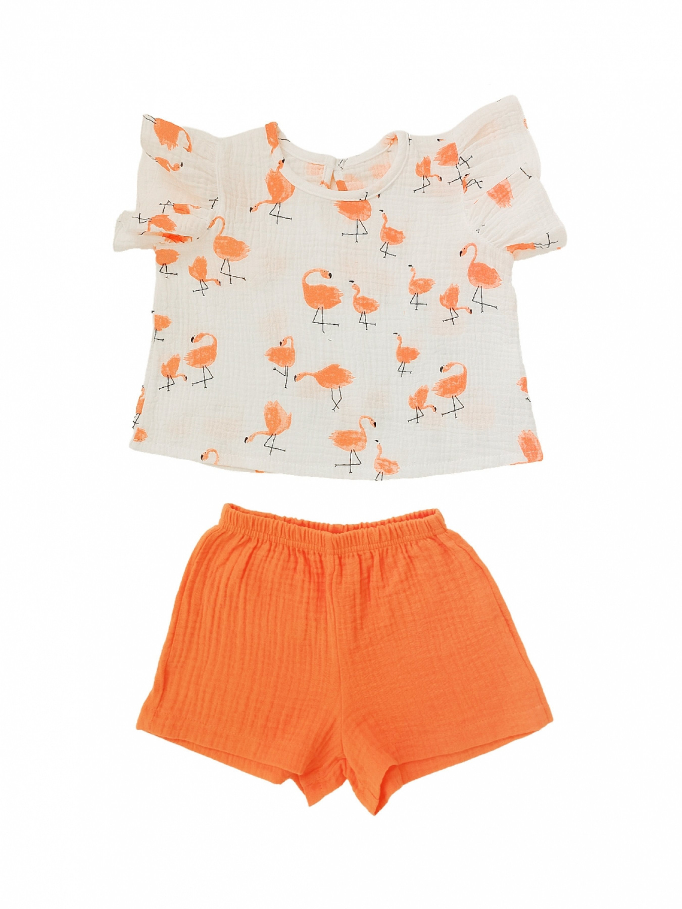 Одежда для младенцев SMIL модель smil_113356-1-risunok-flamingo Фото