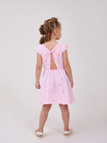 Платья SMIL модель smil_120480-1-risunok-serdecki-na-rozovom Фото