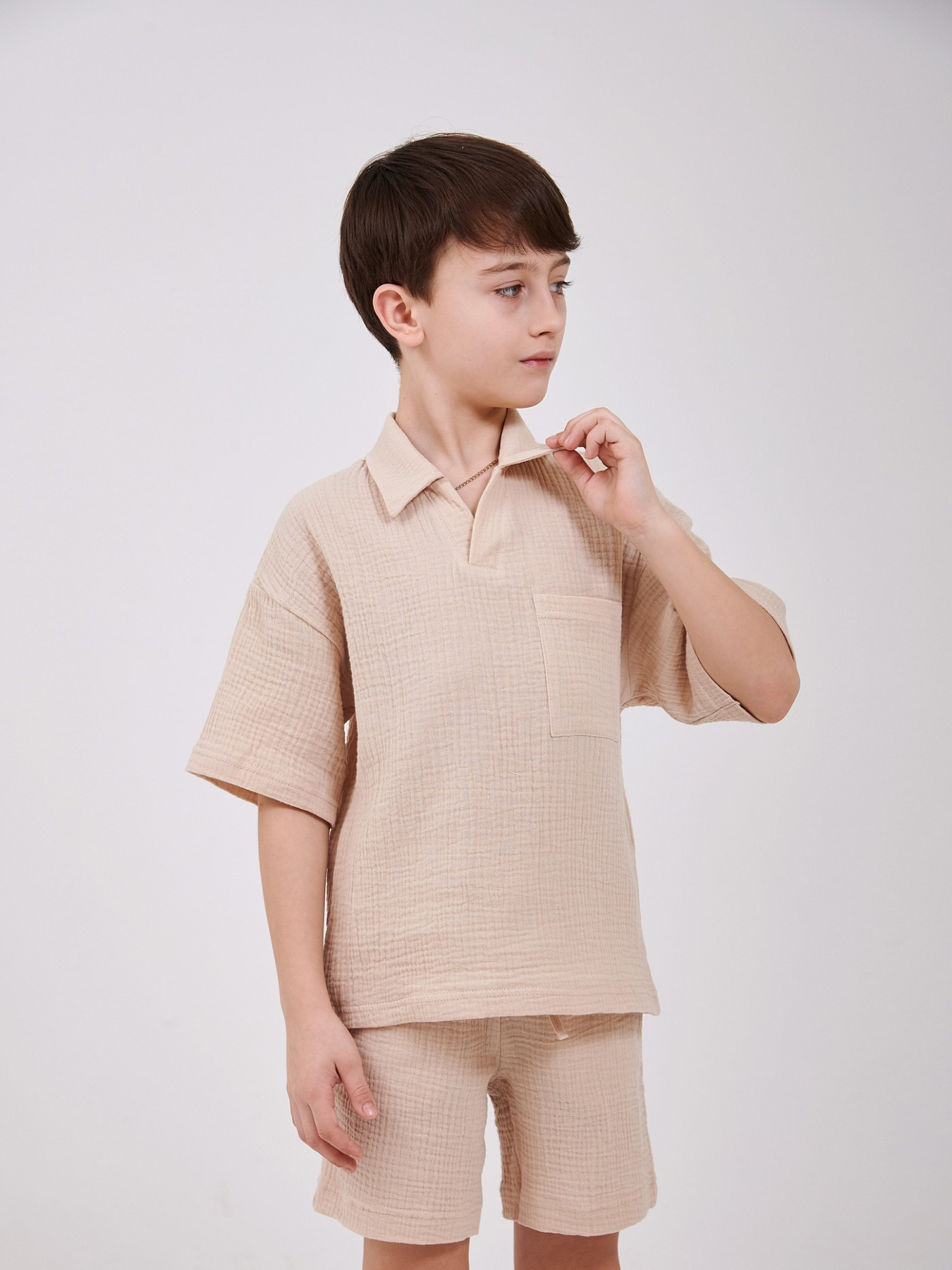 Футболки и поло SMIL модель smil_110908-1-bezevyj Фото