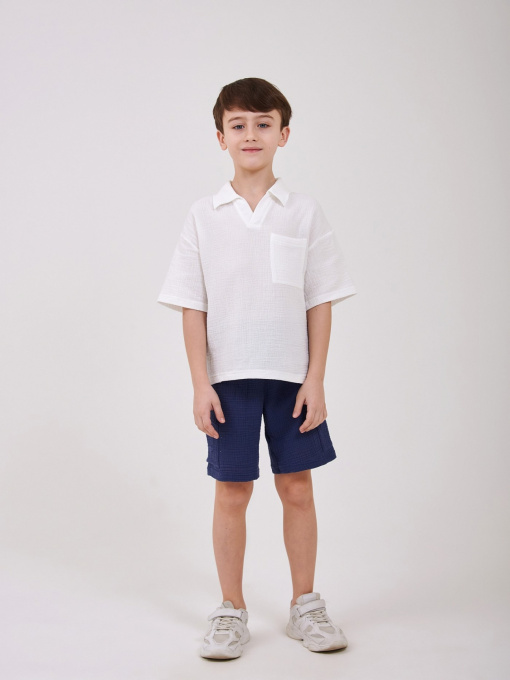 Футболки і поло SMIL модель smil_110908-1-molocnyj Фото