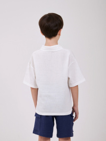 Футболки и поло SMIL модель smil_110908-1-molocnyj Фото