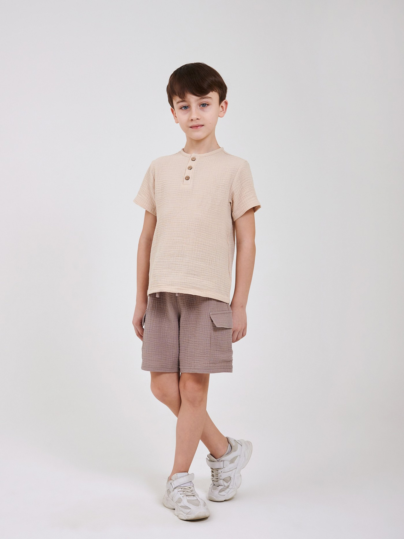 Футболки и поло SMIL модель smil_110906-1-bezevyj Фото