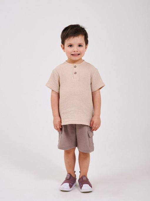 Футболки и поло SMIL модель smil_110906-1-bezevyj Фото